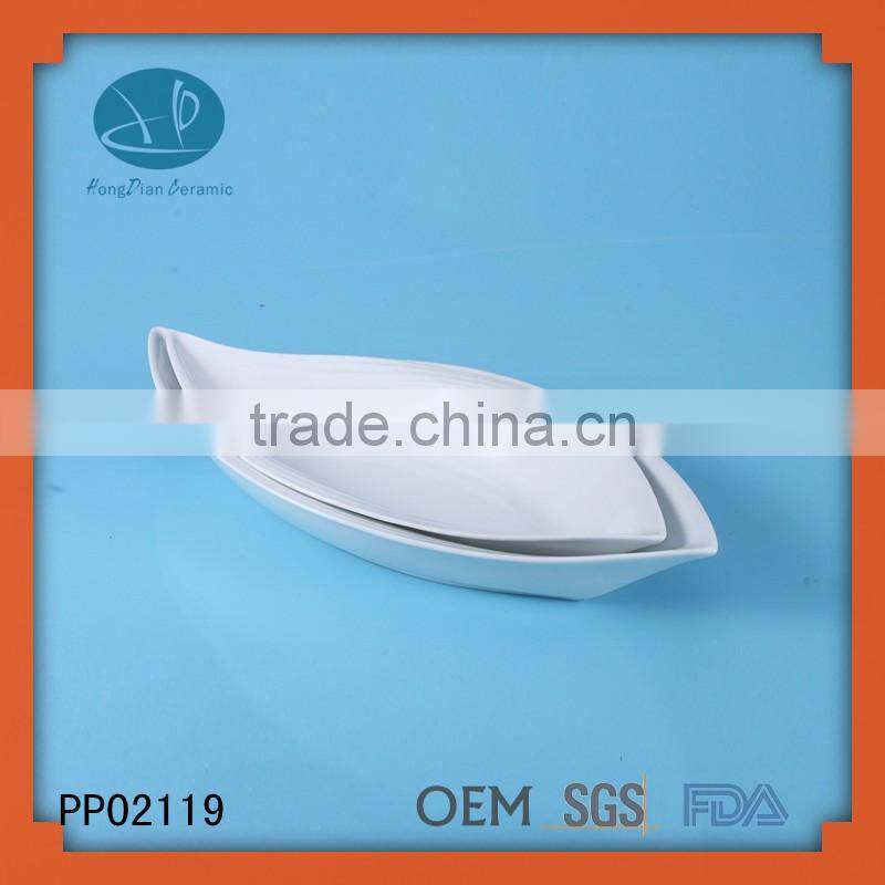 SGS certified round melamine chip dip plate