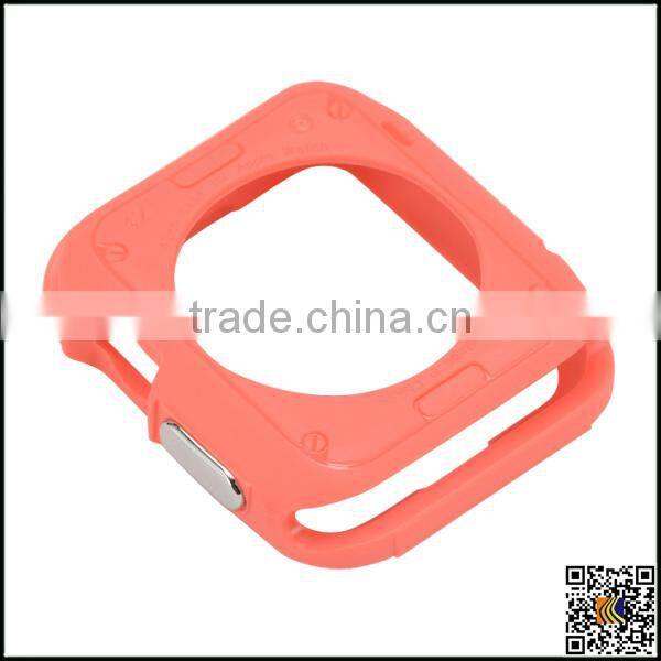 2015 new arrival colorful protective case for watch, TPU watch protective case