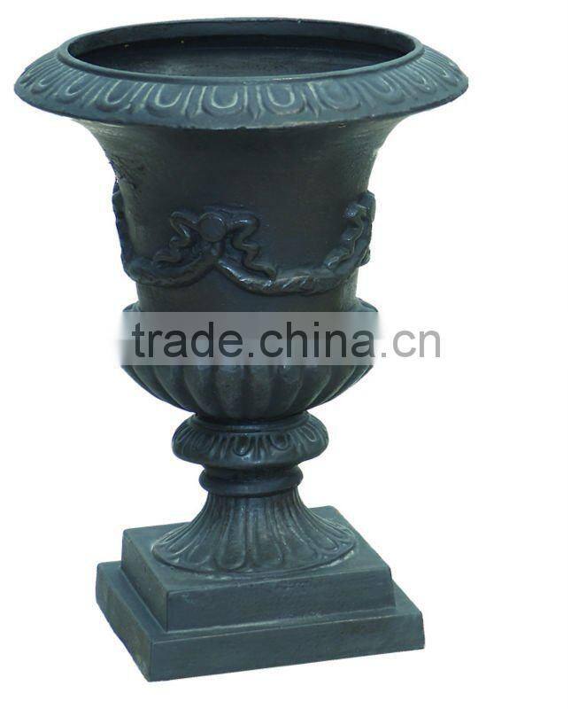 Trade Assurance China Supplier Cast Iron Garden Urns