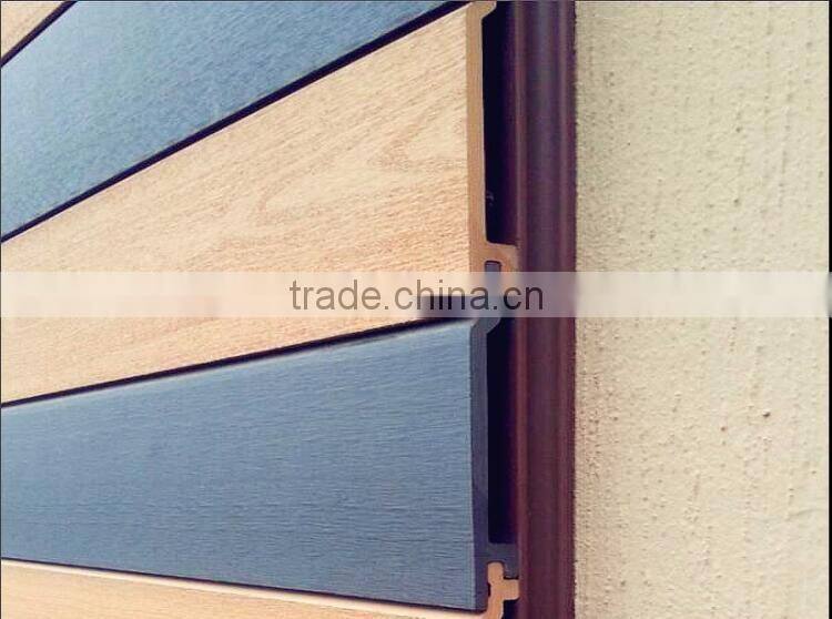Exterior waterproof WPC Wood plastic composite wall panels wpc wall cladding