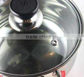 JQB-2012 Single handle stainless steel Cooking Pot