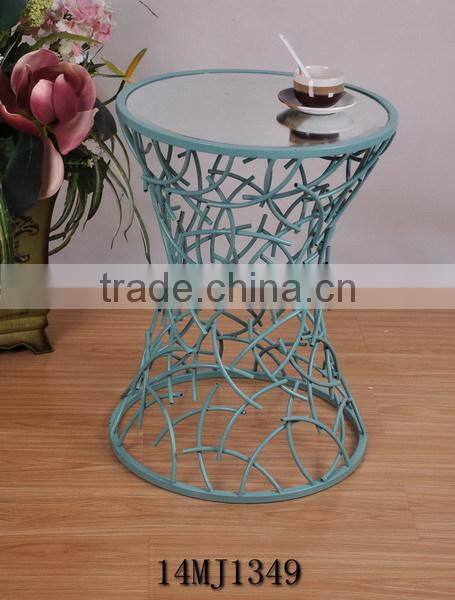 Antique decorative wooden coffee table