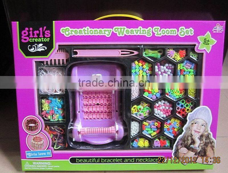 hot sale fashion plastic DIY hair beaders for children