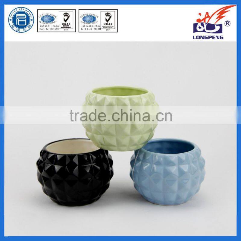 Raised Surface Ball Ceramic Tealight Candle Holders