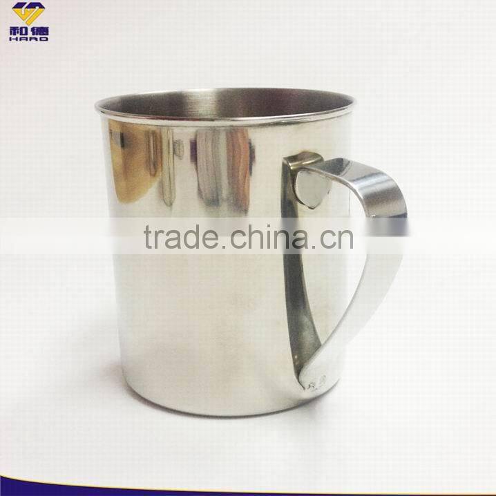 Customized Design 280 ml Single Wall Metal Tea Cup