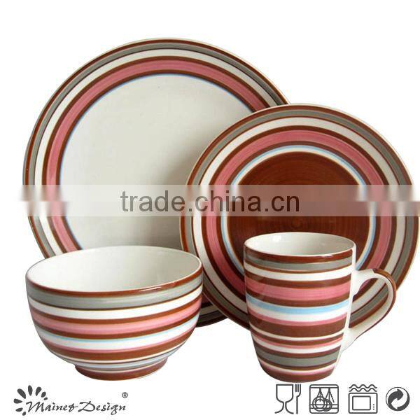 ceramic dinner set stoneware handpainted dinnerware set high quality dinner set daily use