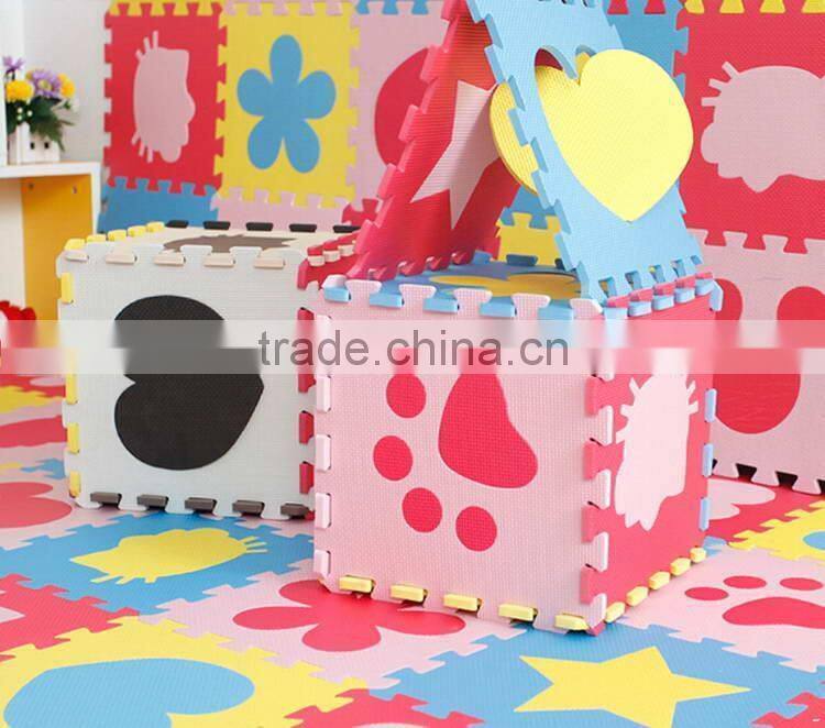 Yiwu low price classical eva baby play puzzle mat