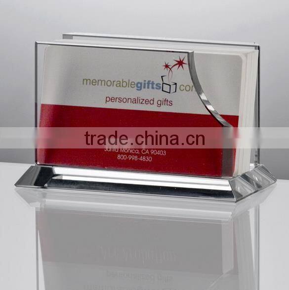 Personalized Desktop Business Card Holder