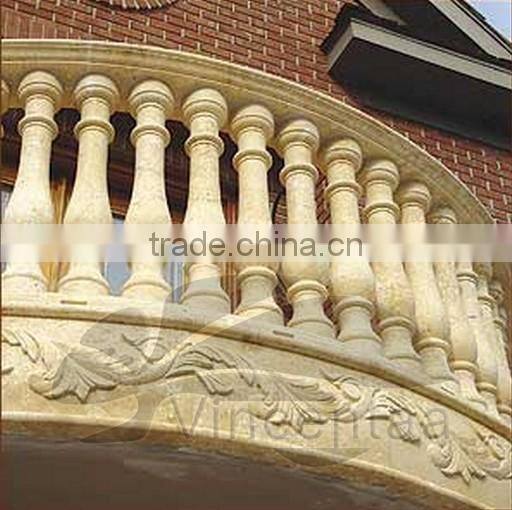 2015 hot sale High quality marble romain balustrades for sale