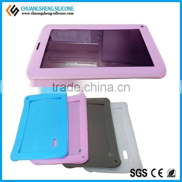 Popular Pink New Design eco-friendly Silicone Table PC Case