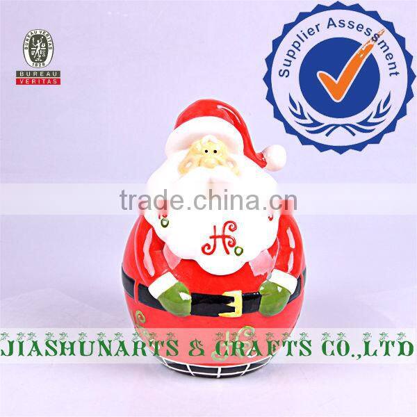 Santa Claus Cheap Ceramic Storage Boxes