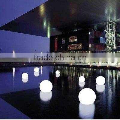 garden LED plastic waterproof rotomolding globe