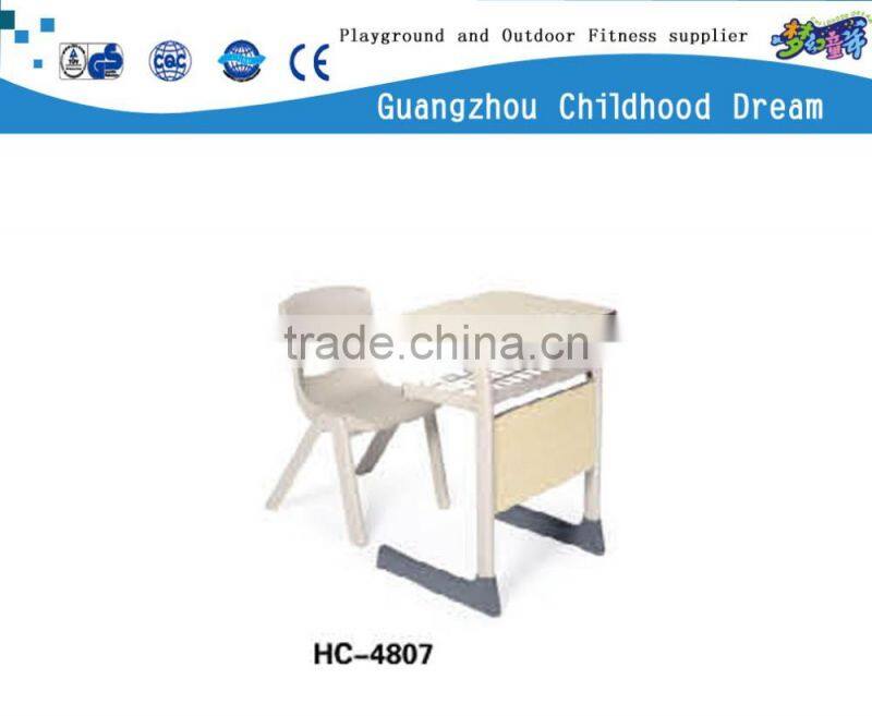 (HC-4807) White kids homework table, children writing table, kids writing table study table with assembly instruction