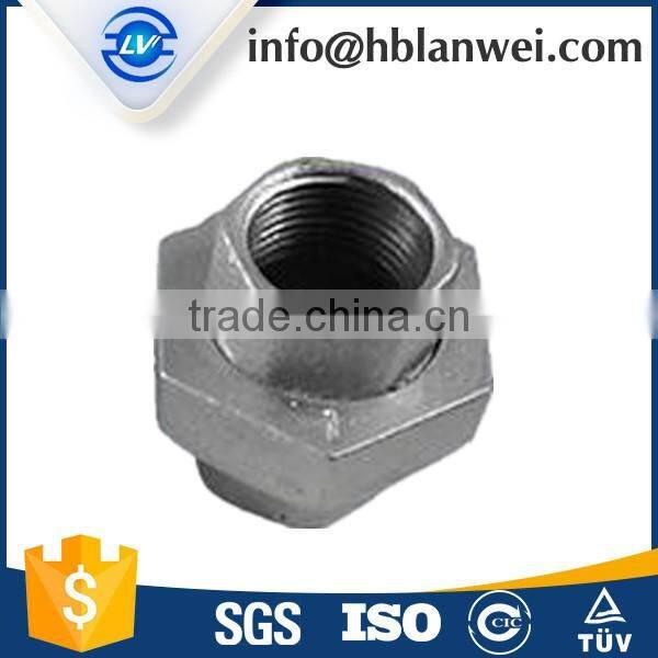 Galvanized pipe fittings steam used Malleable Iron Pipe Fittings
