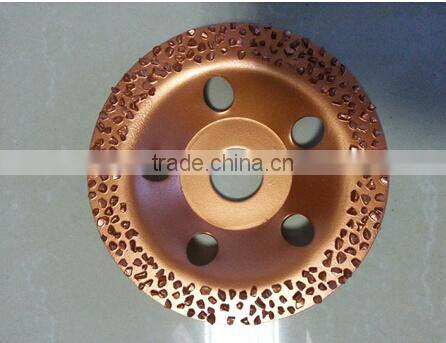 5"Carbide Gritted Disc , cup wheel, Grinding wheels