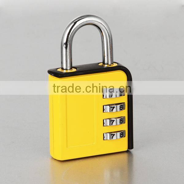 High quality nice color 4 digit combination decorative padlock