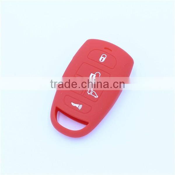Silicone car key Holder, key Jacket Remote Key Case Shell for hyundai 5 Buttons