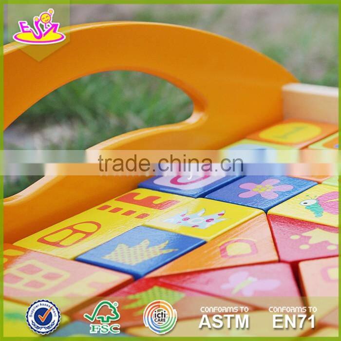 wholesale baby wooden block funny toy cheap kids wooden block funny toy high quality wooden block funny toy W16E019