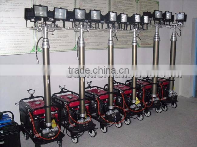 New condition battery powered led light tower,stadium light tower