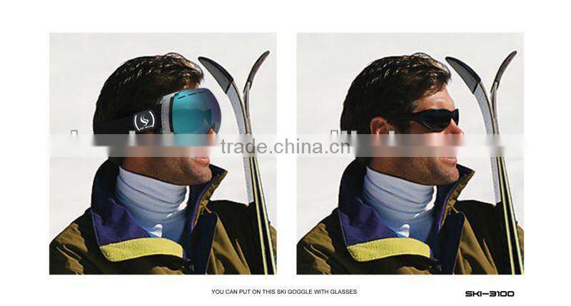 TPU frame snow goggles,ski snow goggles,ski board