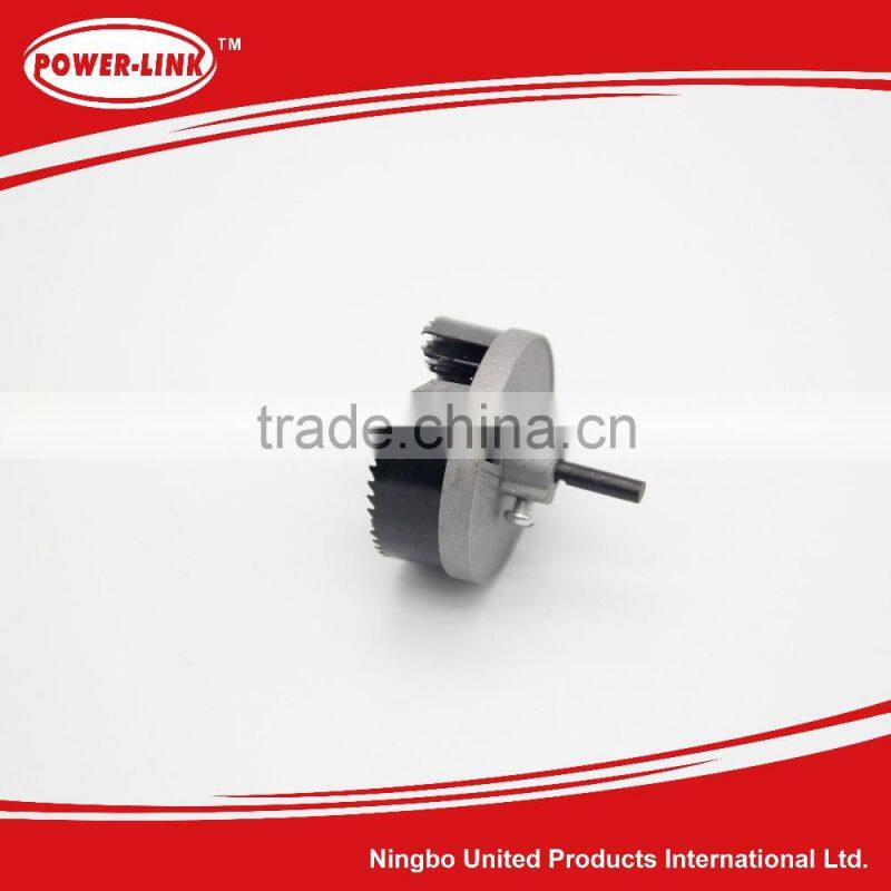 7pc Carbon steel hole saw set