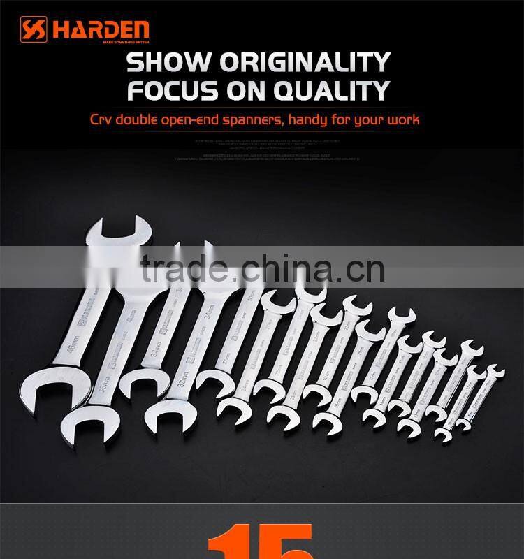 professional double open -end spanner handle tools ratchat wrench durable spanner tools