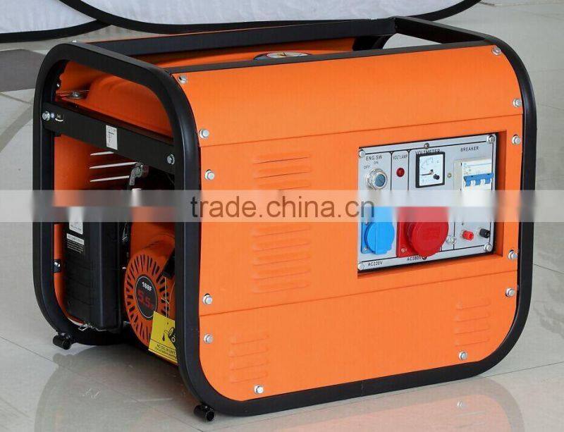 New model 2000W 168F-1 5.5HP electric power generator