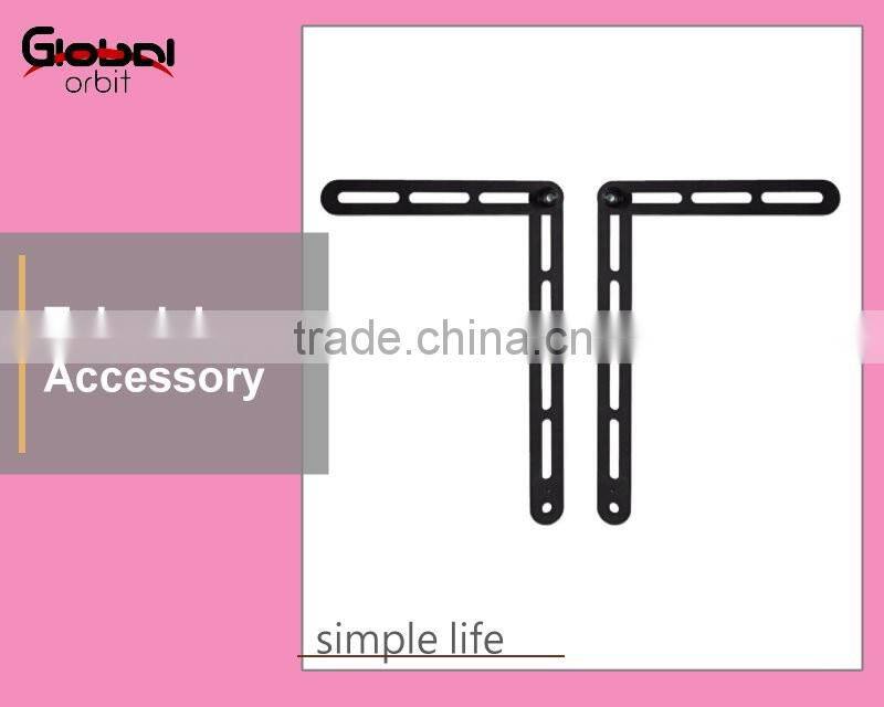 Detachable TV mounting bracket with casters, removable TV wall mount