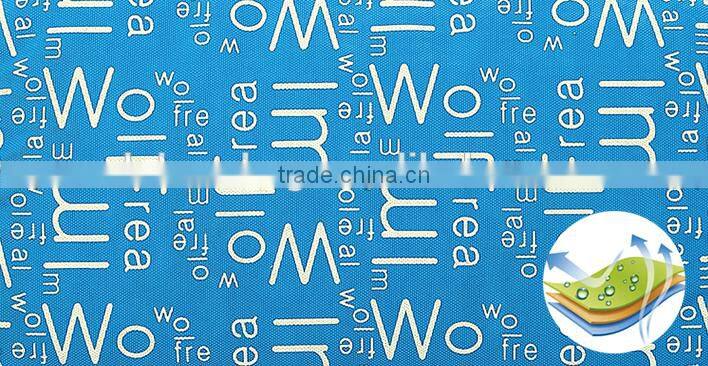 Fashion Letter Printing Nylon Handbag For Women