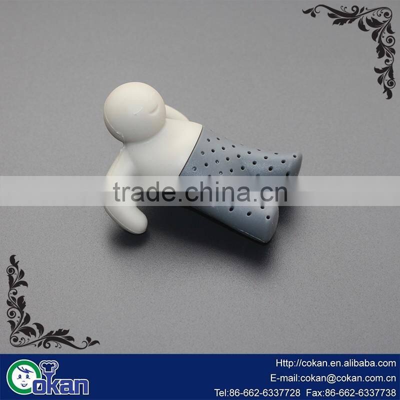 Funny Silicone Mr. tea infuser/ Tea Device CK-TI181
