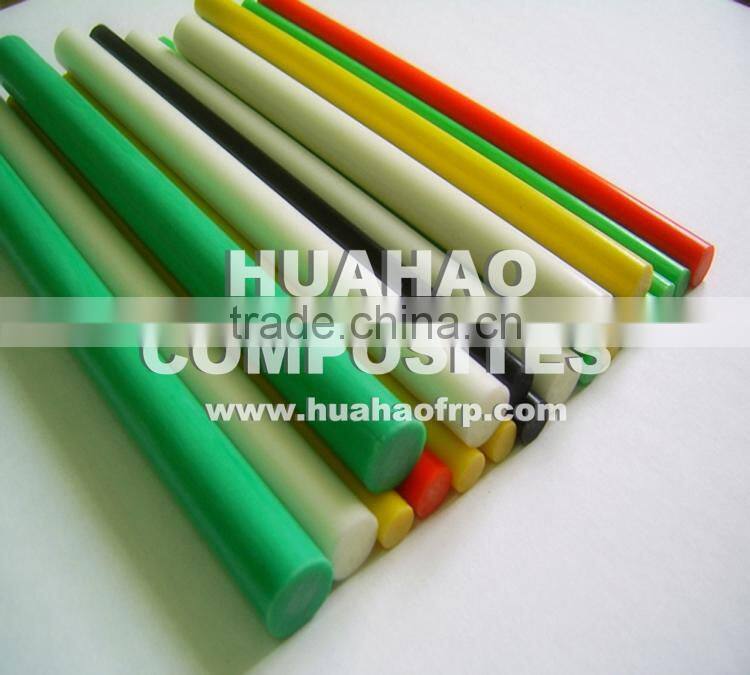 High Strength pultrsuion uv-resistant fiberglass solid garden st with low price