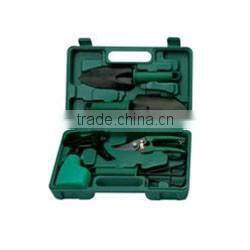 5pcs metal durable garden tools set with plastic case
