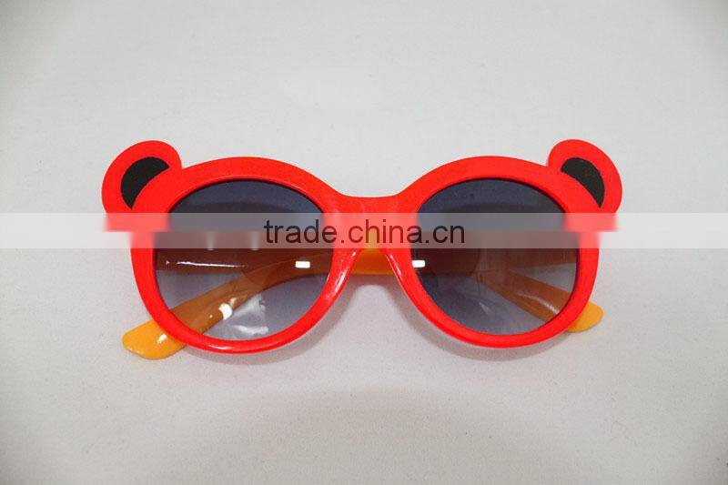 Cute Panda-Shape Glasses Kids Sun Glasses Fashionable Plastic Sunglasses