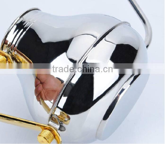 stainless steel gold pour over coffee pot, coffee & tea kettle