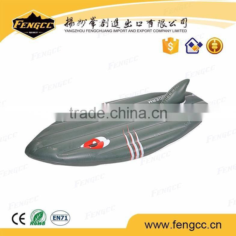 EN71 cartoon floated printing Phthalate Free inflatable pool mattress