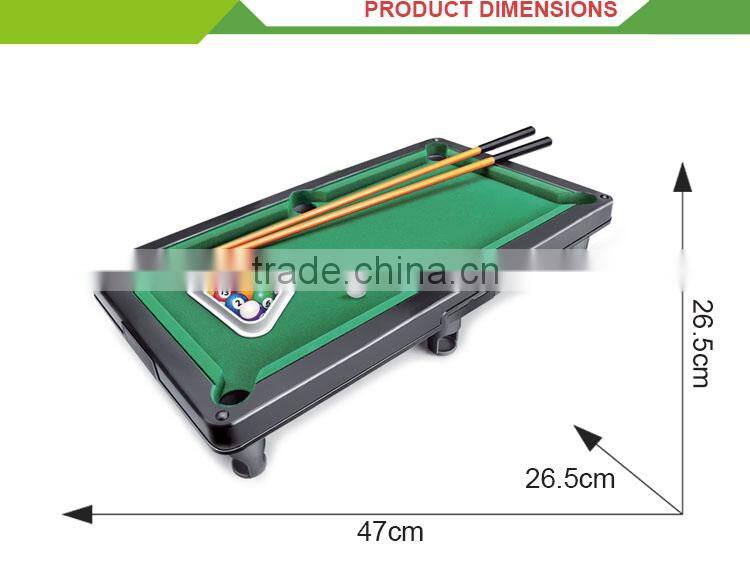 New product plastic mini snooker table