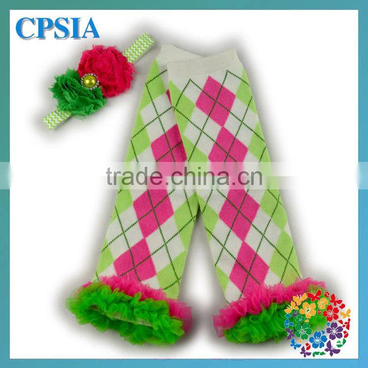 Cheap Wholesale Leg warmer For Kids Snow flack Winter Cotton Baby Girls Legs Leg warmers