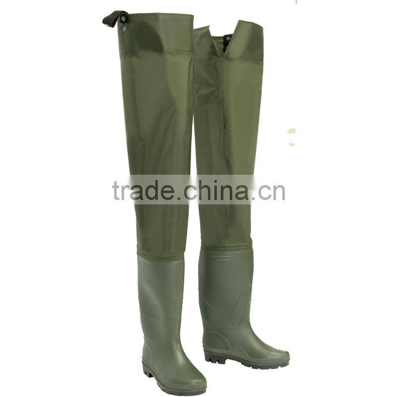 pvc nylon fishing chest wader