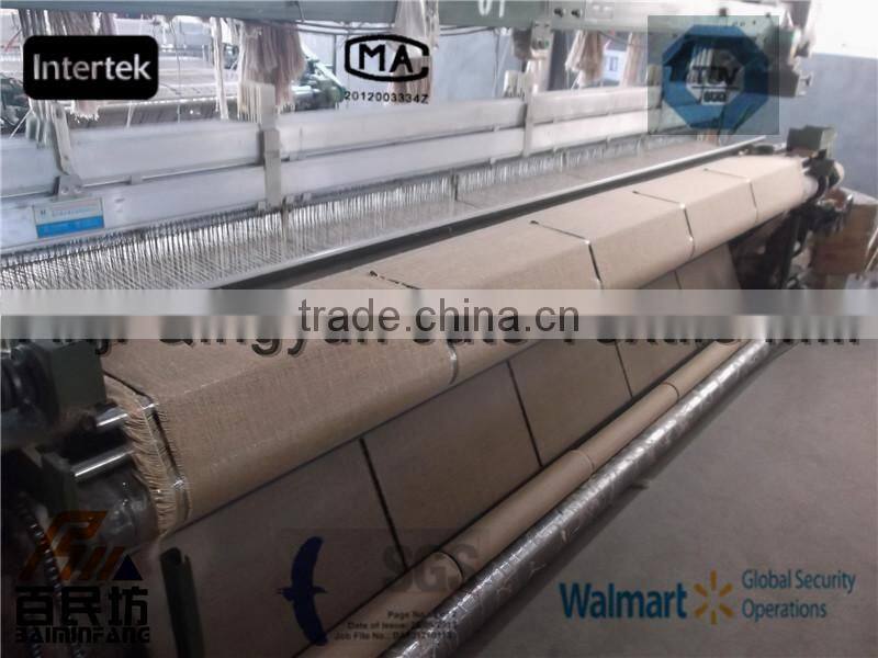 15*15cm colored burlap placemat eco-friendly in small piece