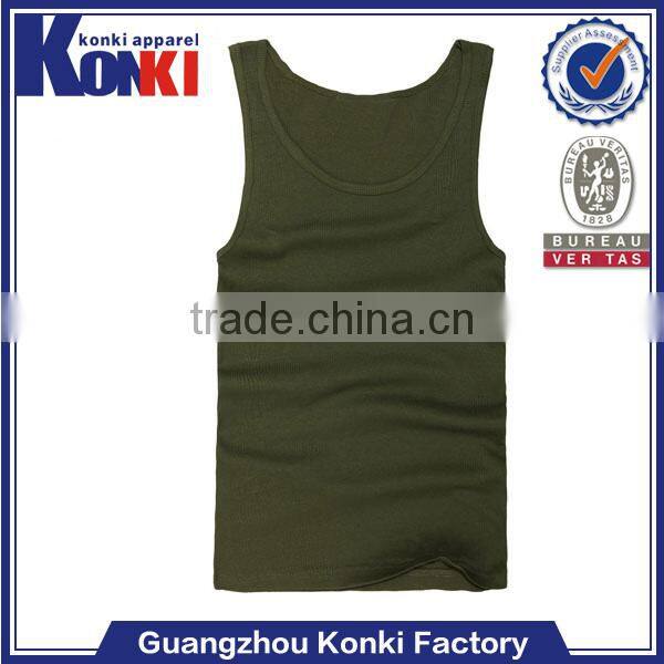 sports cotton blank mens tank top wholesale