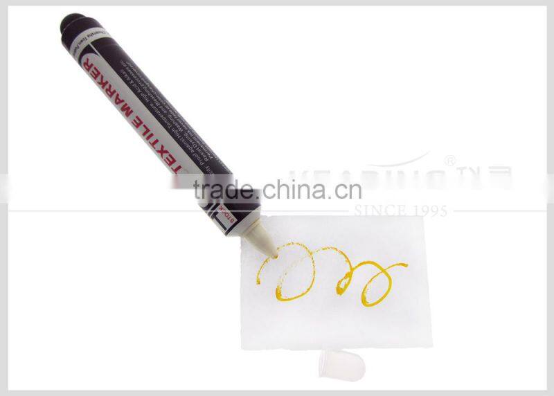 Factory wholesale Rubber buib knitting textile marker in Yellow red and blue color STMS25-Y/B/R