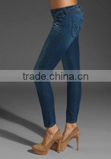 12PA007 Wash Blue Rain color pant,lastest design pant,2012design pants