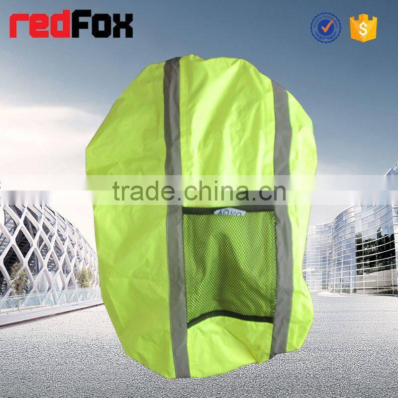 high vis safety reflective backpack rain cover