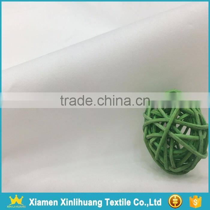 High Density 60x60 133x110 White 100 Percent Cotton Woven Shirt Fabric