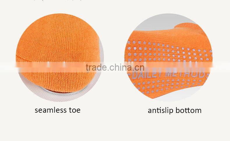 anti-slip organic cotton ankle yoga socks breathable sweat-absorbent elastic