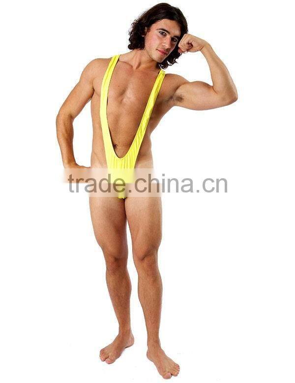 Borat Mankini Thong Swimsuit (Zebra Print)