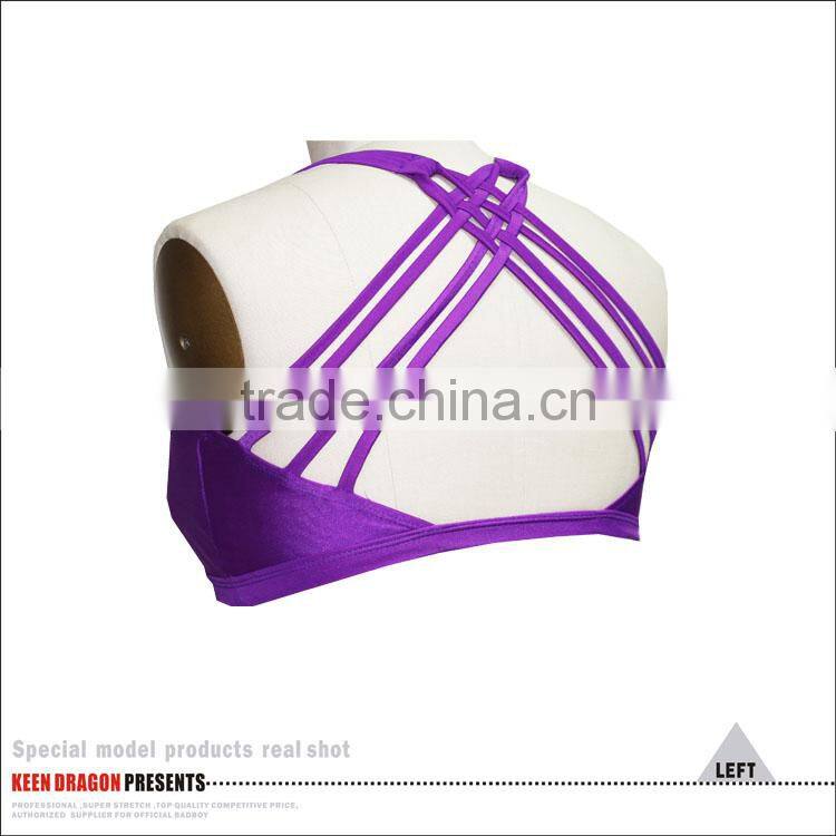 Women Stretchable Safety Embroidery Surfing Sports Bra/Seamless Vest