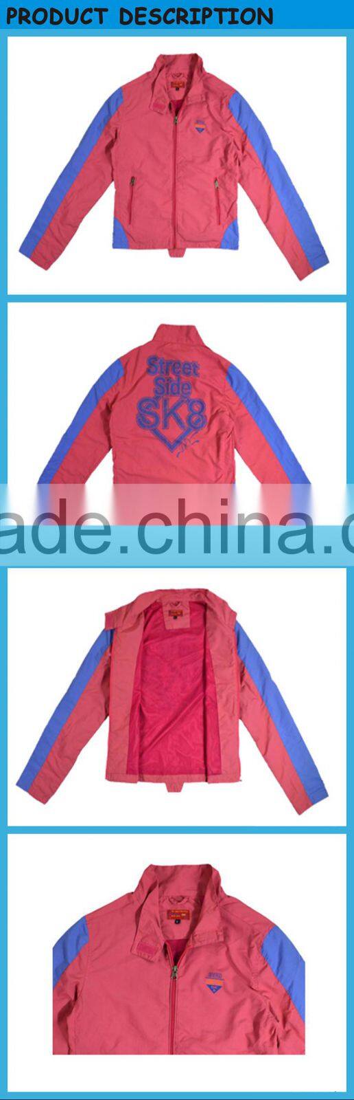 Bulk Wholesale Women Coral Pink Spring Jacket