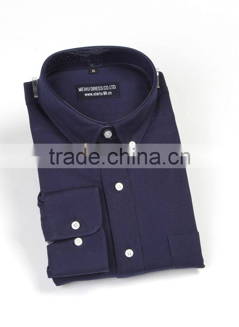 denim button down new design men dress shirt 2017 business shirt for men