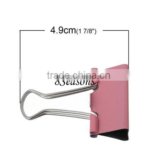 Hot Sale Mixed Office Binder Clips 4.9cmx3.2cm